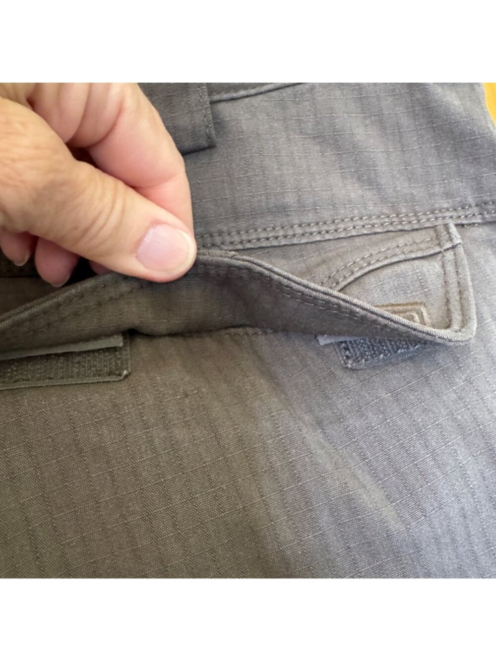 5.11 Tactical Men's Pants 34 x32 Ripstop Cargo Dark Khaki Design Multi-Pocket - Picture 7 of 15